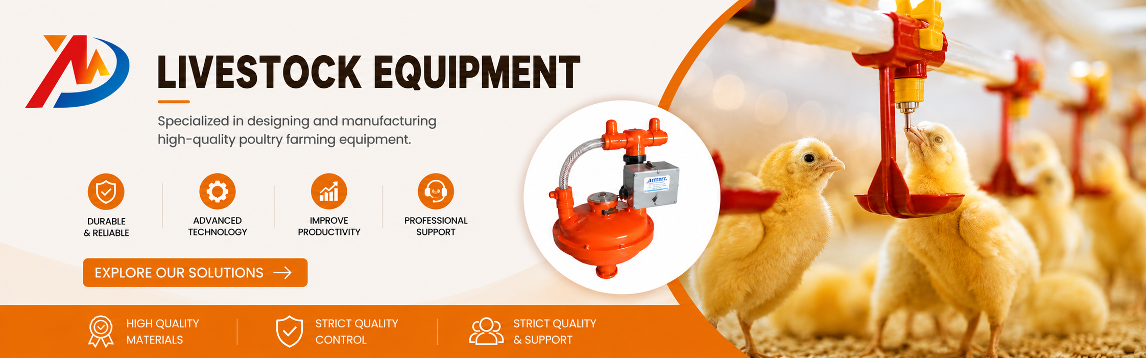 Poultry Farming Equipment Manufacturer in China | YIMUDA